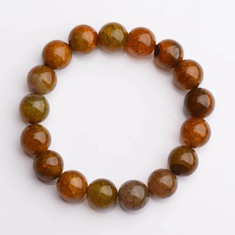 dragon vein bracelet beads