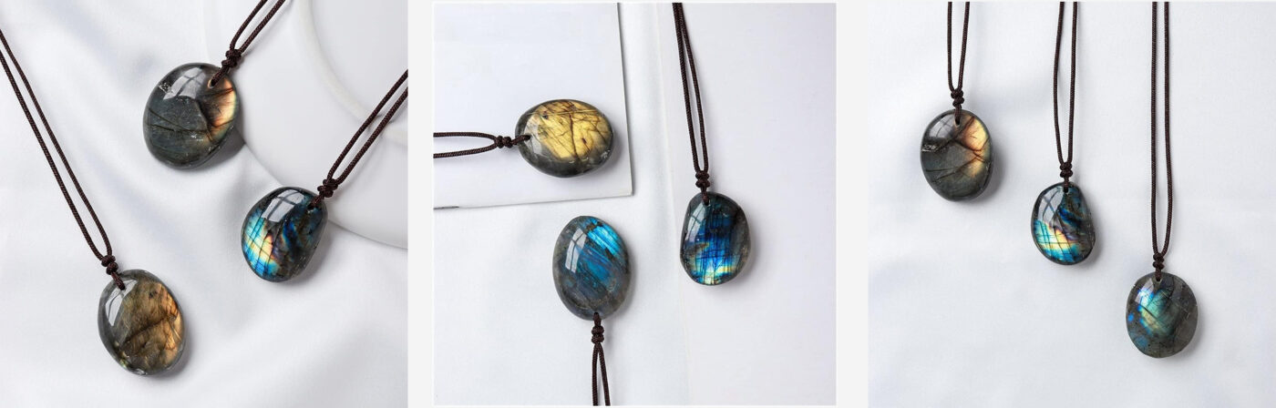 Labradorite Pendant Necklaces Energy Stones