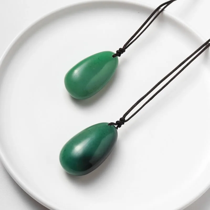 Vue alternative de Green Aventurine Quartz Droplet Necklace Jewelry