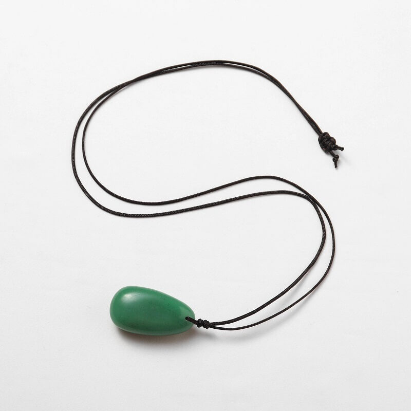 Green Aventurine Quartz Droplet Necklace Jewelry 6