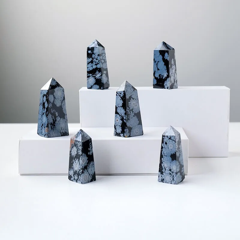 Wholesale Snowflake Obsidian Bulk Buy Supplier