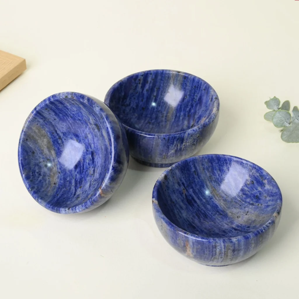 Natural Small Sodalite Bowl Crystal