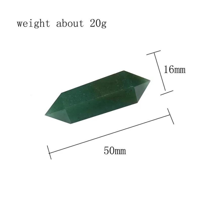 Green Aventurine Quartz Crystal Point Healing Stone - Afbeelding 5