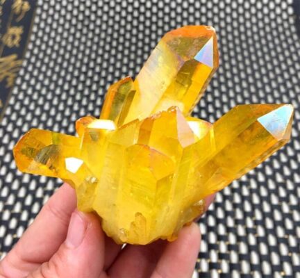 citrine cluster 1