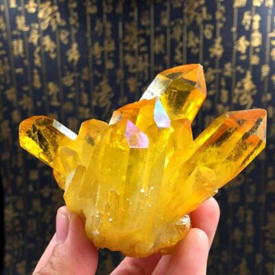 citrine cluster 3