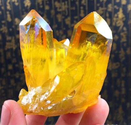 citrine cluster 4