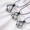 Aura Clear Quartz Heart Necklace Women