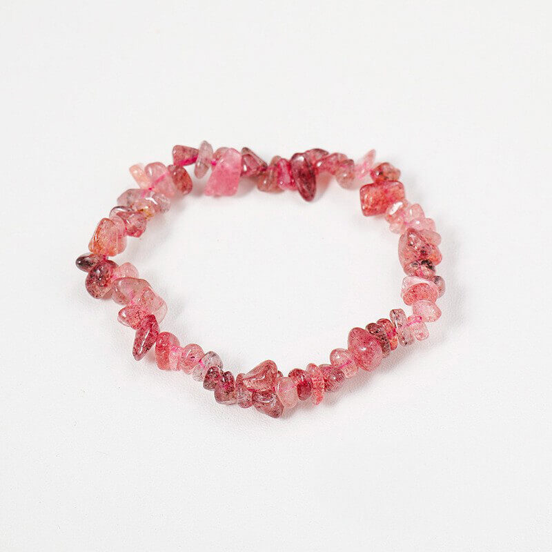 crystal bracelet chips stones