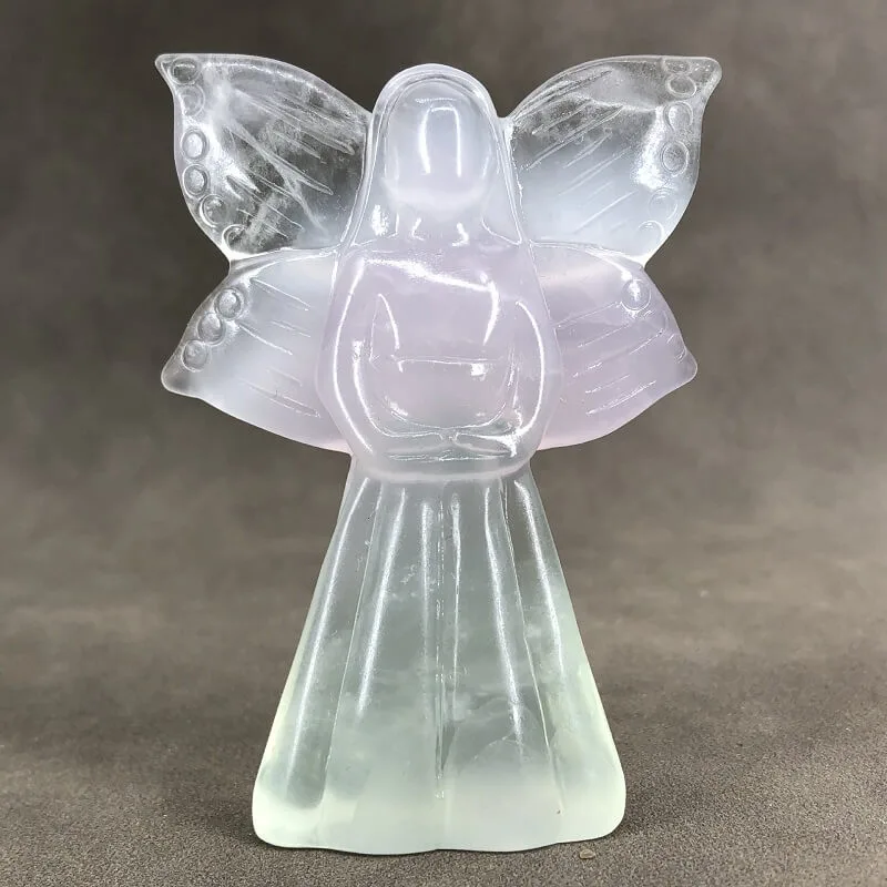 Angel Fluorite Crystal Craft Gift