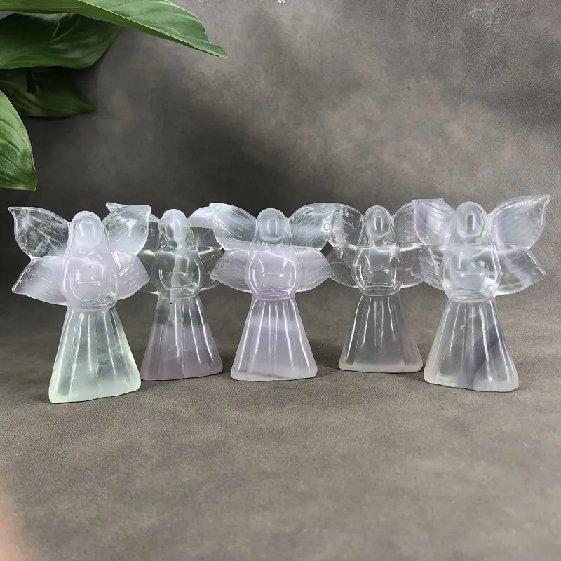 Angel Fluorite Crystal Craft Gift - Image 3
