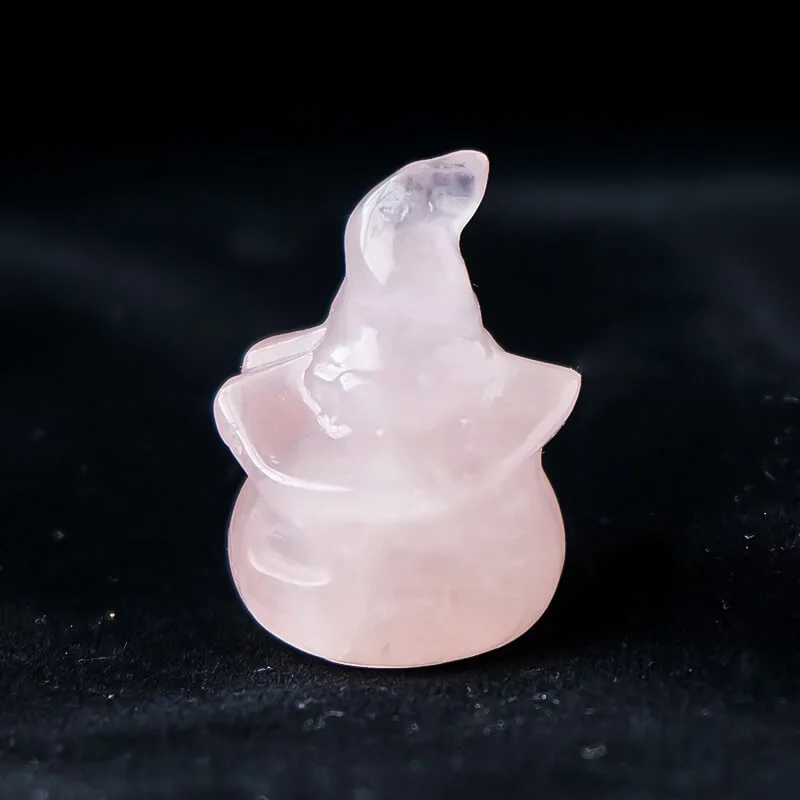 crystal carving halloween pumpkin