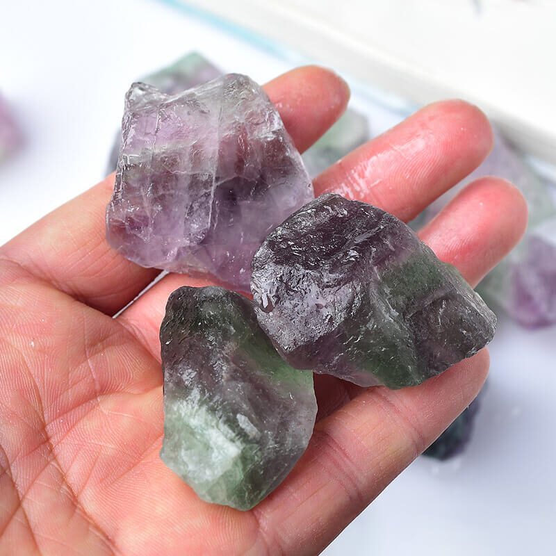 fluorite raw stones