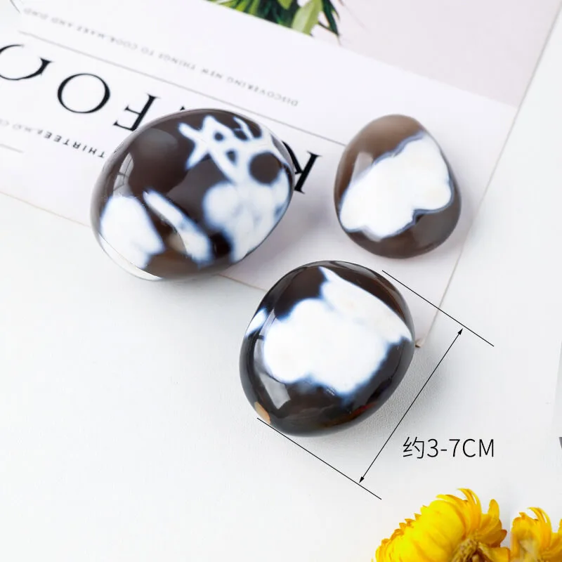 Orca Agate Palm Stone Orca Agate Crystal - Image 3