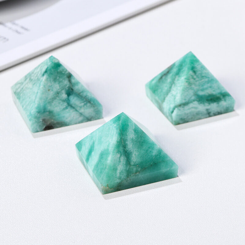 Amazonite Pyramid Wholesale Crystal Stones