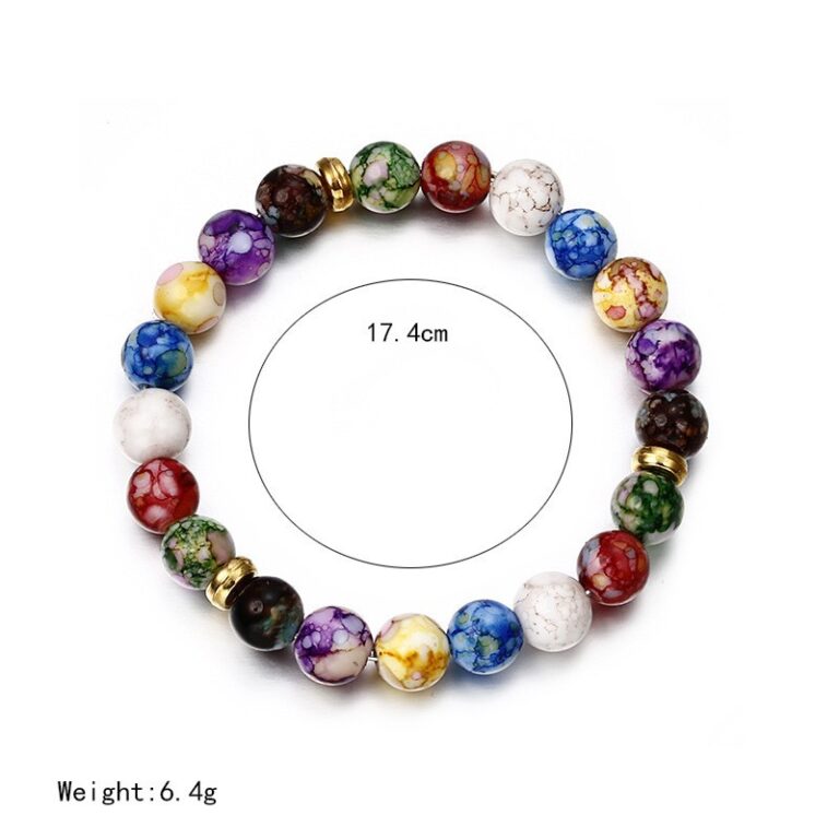 Apmemiss 7 Chakras Crystals Healing Stones Bracelets, Yoga Beaded Bracelets, Energy Spiritual