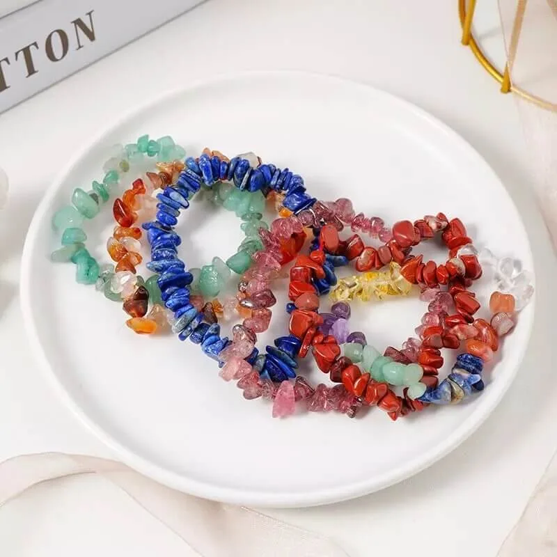 Alternativ vy av Crystal Gravel Bracelets Wholesale