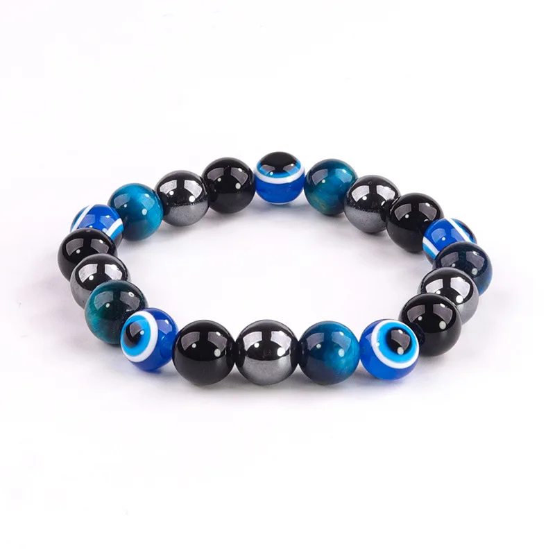 Fashion Tiger Eye Bracelets Obsidian Stone Bulk