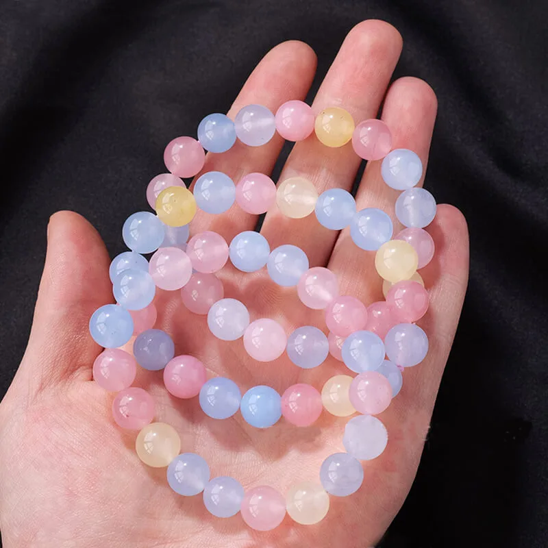 Candy Color Morganite Bracelet Bead