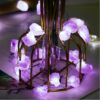 Crystal Raw Stone Ambiance Lights String Christmas Decorative Lights 12