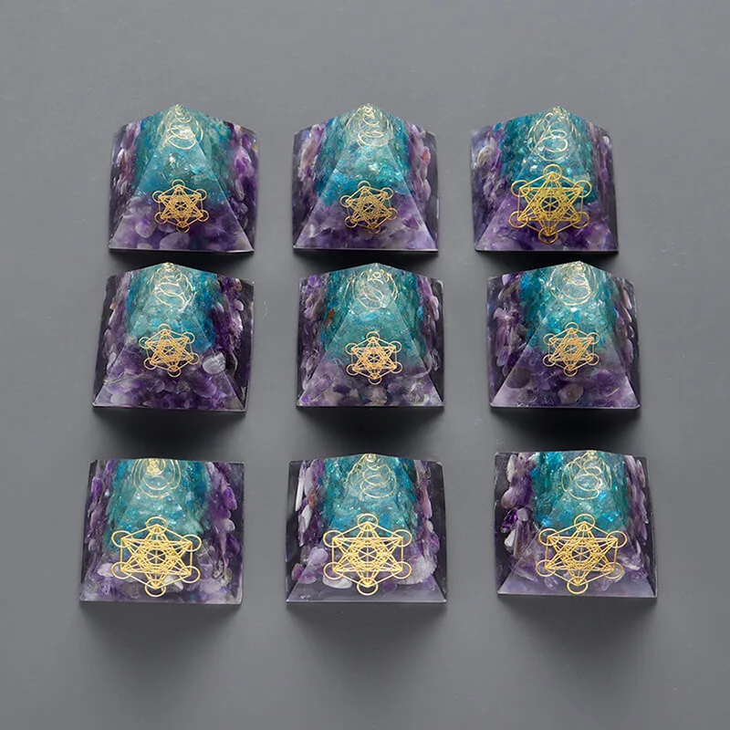 Alternative view of Healing Orgone Pyramid Energy Generator