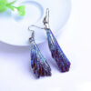 Natural Peacock Blue Tourmaline Earring Wholesale 5