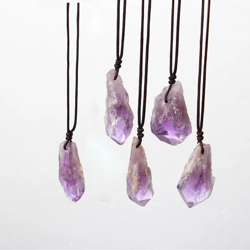 Alternative Ansicht von Amethyst Point Necklace Pendant Bulk Buy