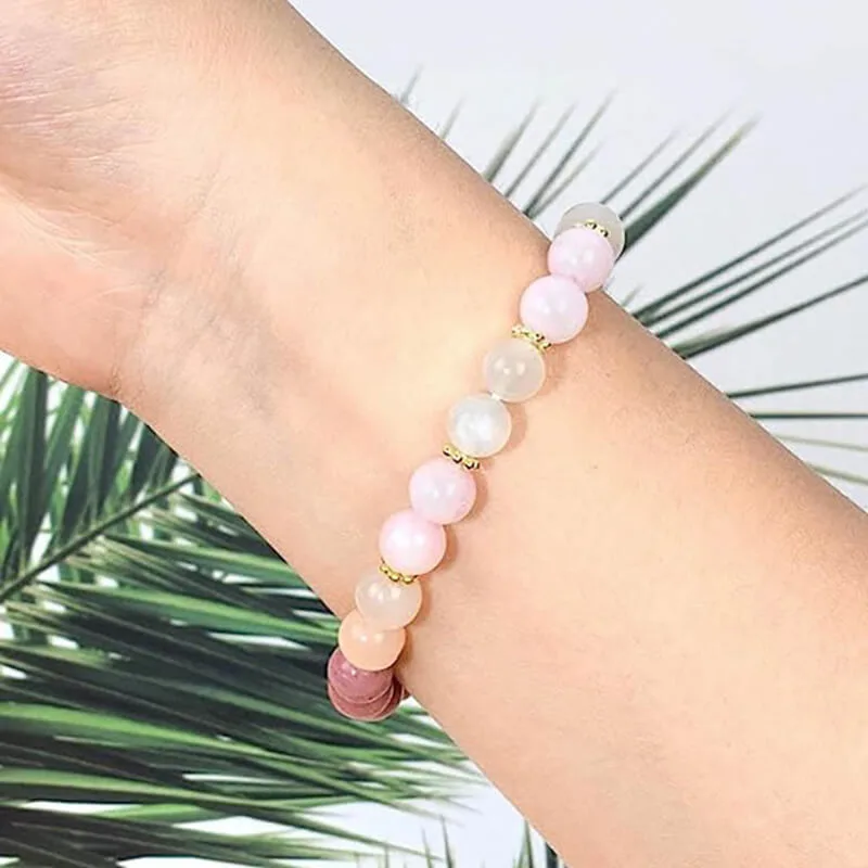 Pink Crystal Bracelet Bead Wholesaleの別ビュー