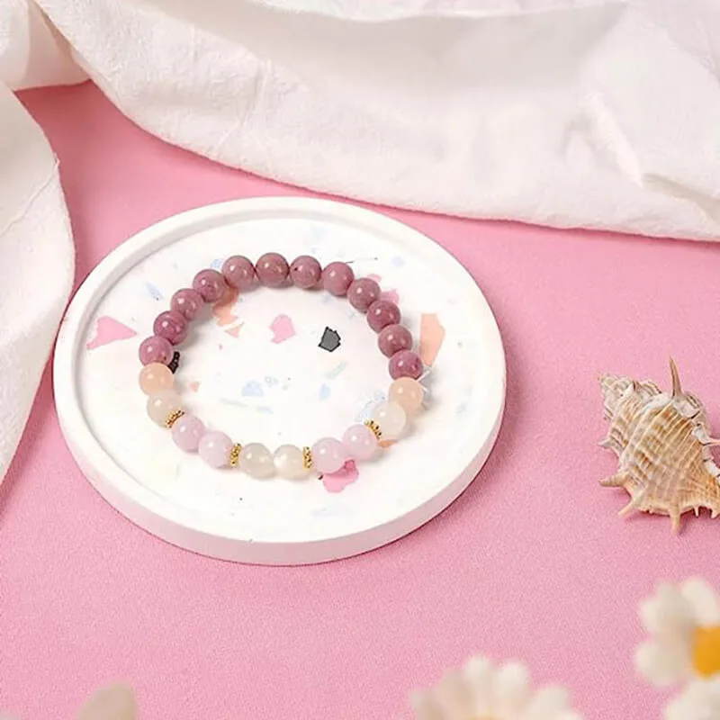 Pink Crystal Bracelet Bead Wholesale - Afbeelding 3