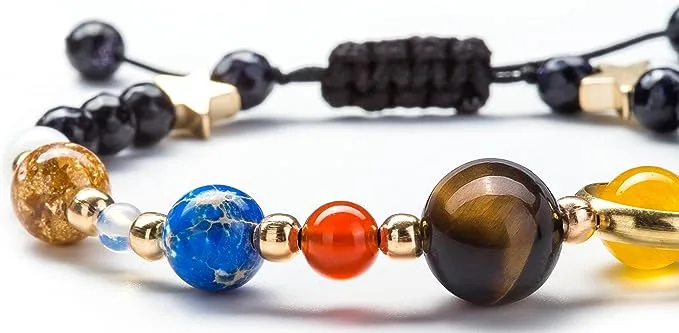 Solar System Bracelet Stone Beads Bracelet - Afbeelding 7