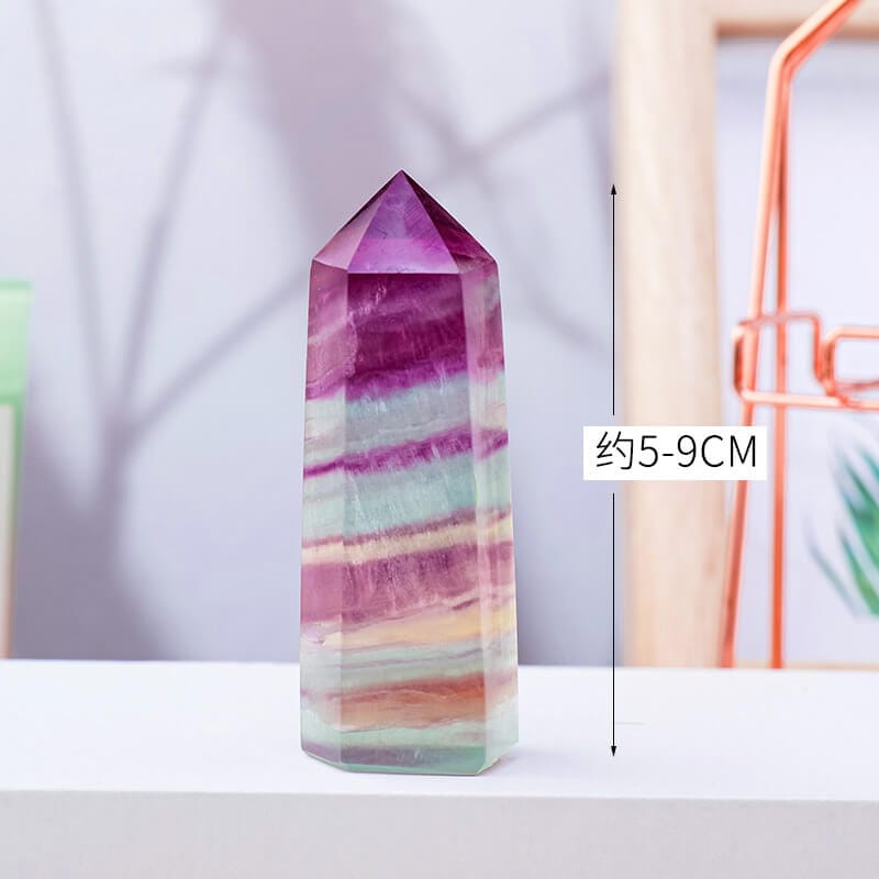 Watermelon Fluorite Tower Point Bulk 1