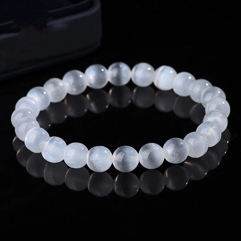 White Cat Eye Bracelet Wholesale