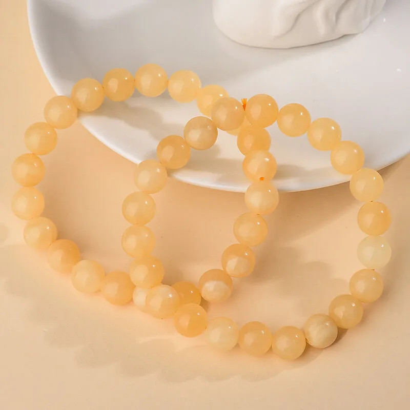 Yellow Topaz Bead Bracelet Wholesale - Afbeelding 2