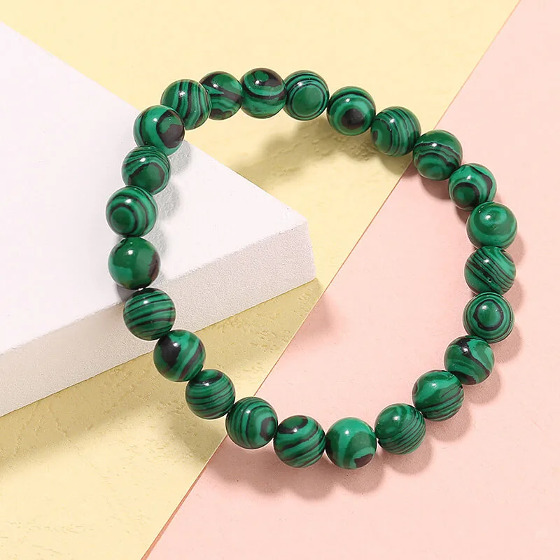 Malachite Bead Bracelet Bulk Buyの別ビュー