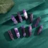 Hexagonal Pointed Amethyst Crystal Tower Wholesale