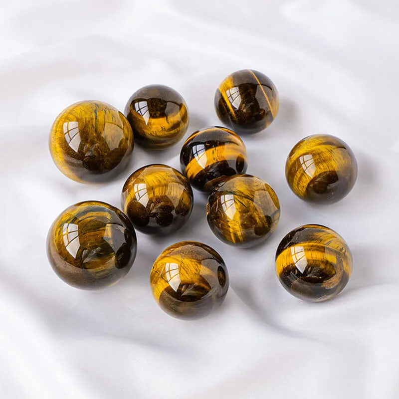 Tigers Eye Sphere Polished Ball