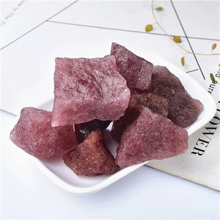 Raw Strawberry Quartz Wholesale - nacrystal.com