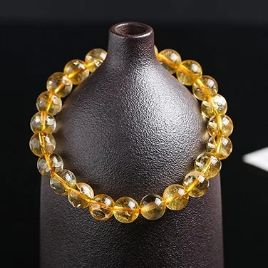 5A Natural Citrine Crystal Bracelet Gemstoneの別ビュー