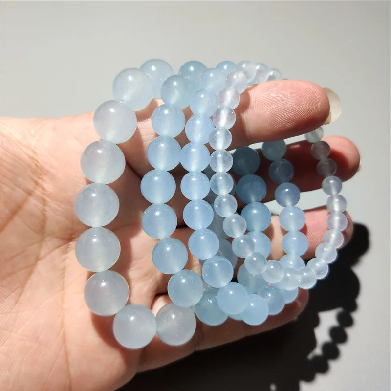 Blue Carnelian Gemstone Bracelet Jewelryの別ビュー