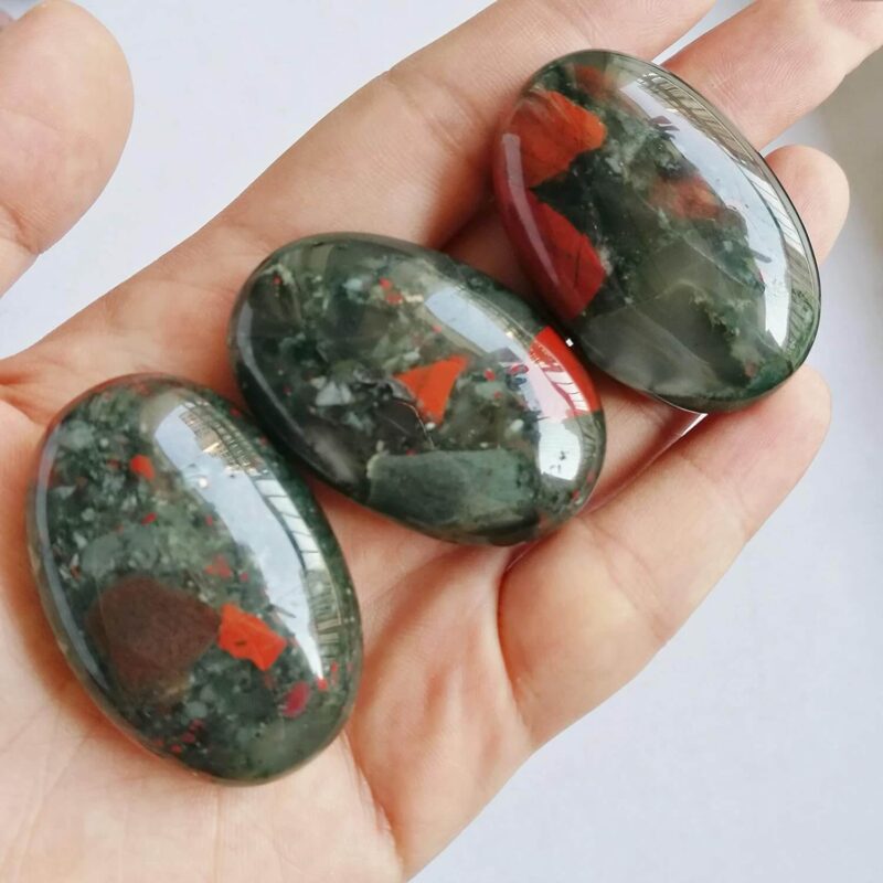 African Bloodstone Palm Stone Wholesale 1