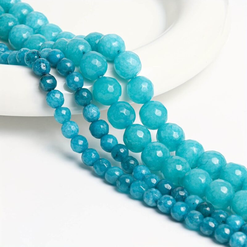 Blue Chalcedony Gemstone Beads Wholesale 2