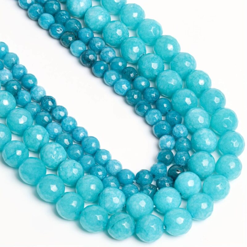 Blue Chalcedony Gemstone Beads Wholesale 6