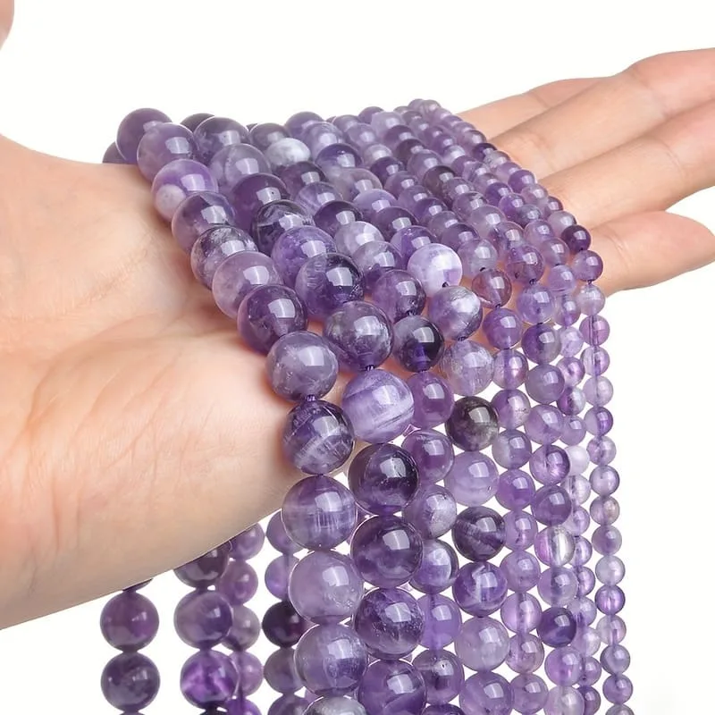 Dream Amethyst Gemstone Beads Wholesale Loose Beads for Jewelry Making