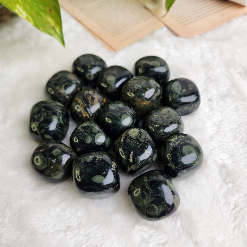 Eyes of Malachite Tumble Stone Bulk 2