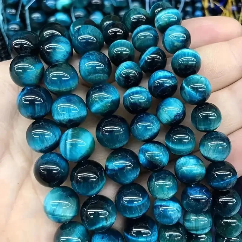 High Quality Blue Tiger Eye Beads Bulk Semi-precious Stones Wholesale (4)