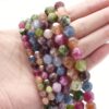 Natural Faceted Crystal Beads for DIY Bracelet 8mm Gemstone Beads Wholesale 2