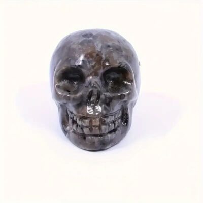 Natural Handcrafted Yooperlite Skull Flame Stone 6