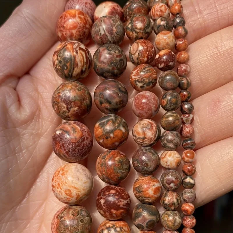 Unique Pattern Leopard Jasper Beads Wholesale for DIY