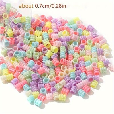 7mm Large Pony Beads Bulk Pastel Beads Wholesale 5