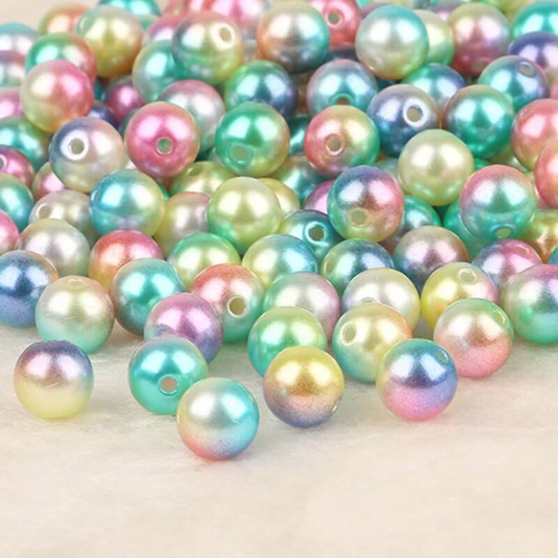 Gorgeous Loose Beads Wholesale Crafting for Jewellery, Phone Charms 10mm Purple Blue Light Green