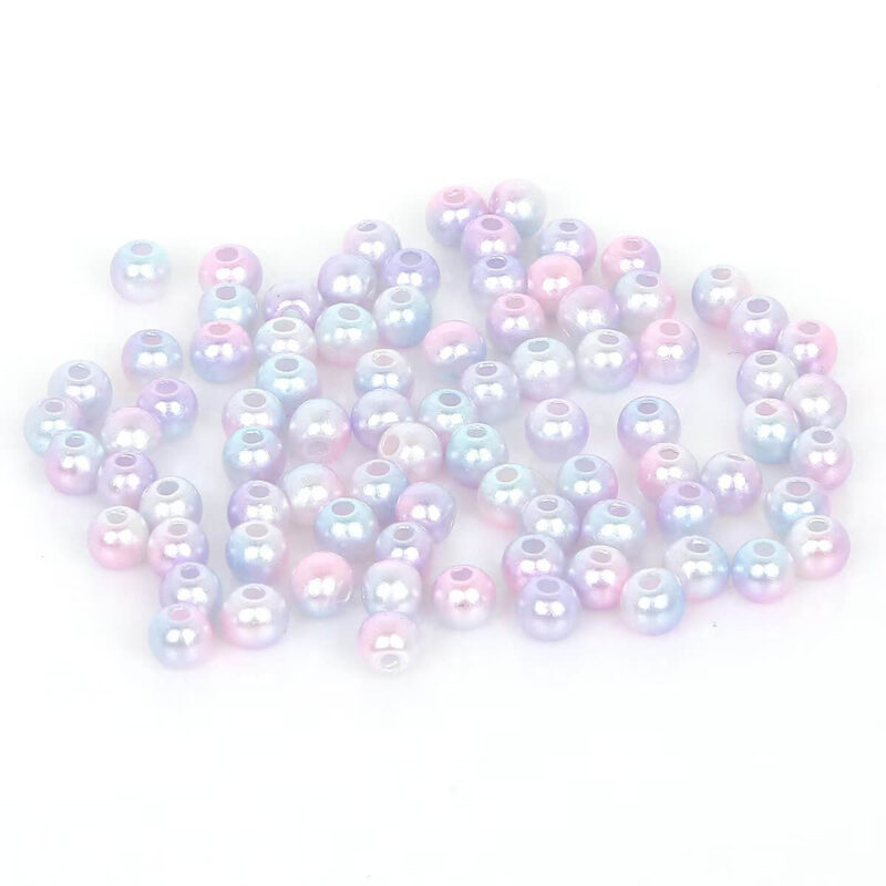 Gorgeous Loose Beads Wholesale Crafting for Jewellery, Phone Charms 4mm Pink Purple Blue